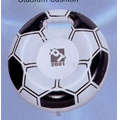 Inflatable Soccer Shape Stadium Cushion w/ Handle / 15"